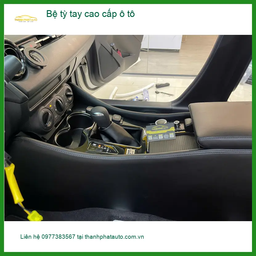 Anh Quang nâng cấp Bệ tỳ tay cao cấp ô tô Hyundai Accent tại Quận 9 ảnh thực tế 4