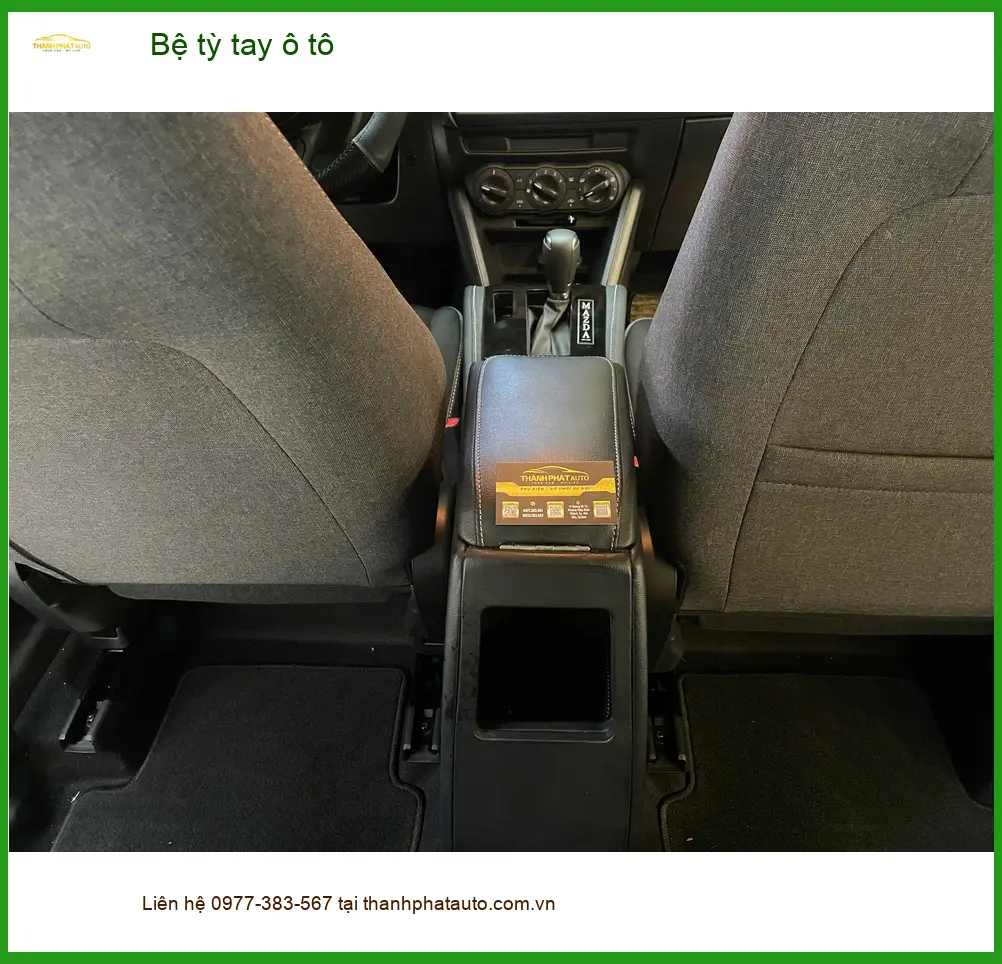 Chú Phước lắp bệ tỳ tay ô tô Honda CRV tại Hóc Môn cải thiện tư thế lái