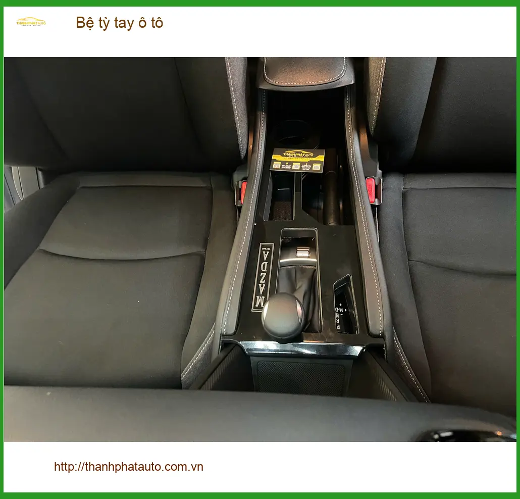 Chú Phước lắp bệ tỳ tay ô tô Honda CRV tại Hóc Môn cải thiện tư thế lái ảnh thực tế 2