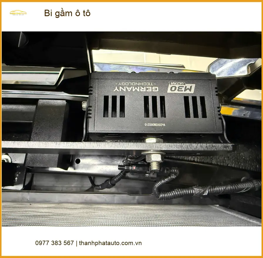 Anh Khải độ bi gầm ô tô cho Honda CRV tại Quận 5 vì đèn zin yếu ảnh thực tế 4