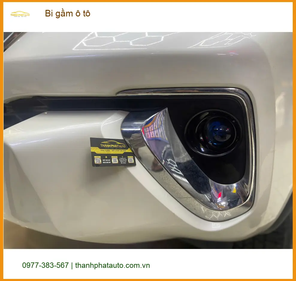 Chị Thanh độ bi gầm ô tô Hyundai Accent tại Quận Tân Phú vì đèn zin yếu