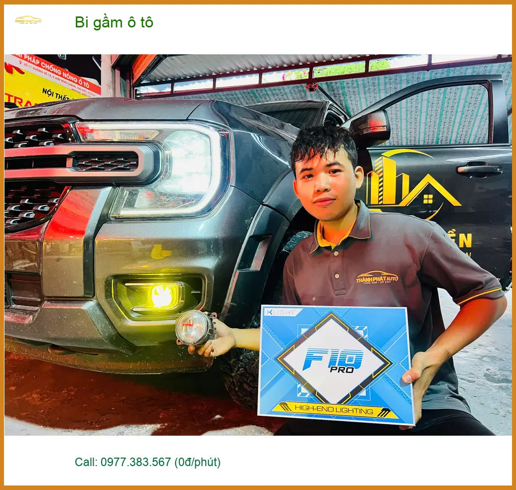 Chị Mai Anh độ bi gầm Hyundai Accent vì đèn zin không đủ sáng ở Quận 9 ảnh thực tế 4