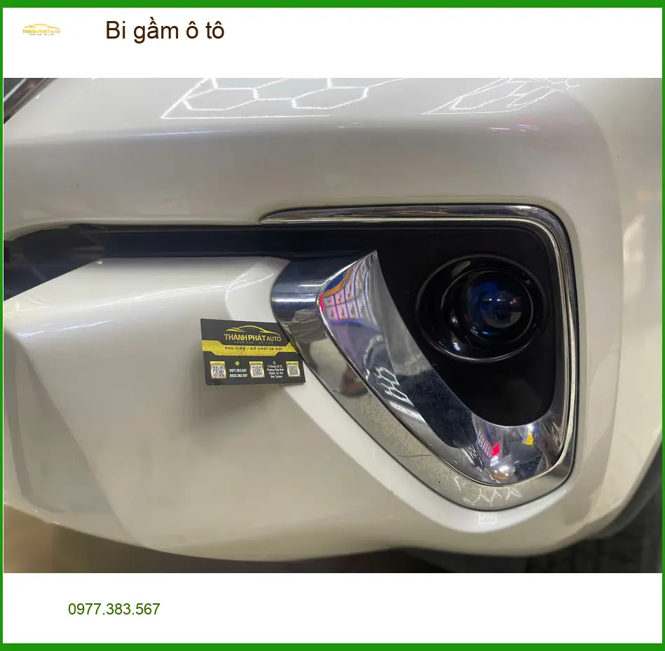 Anh Khải độ bi gầm ô tô Hyundai Accent tại Quận Gò Vấp vì thường xuyên đi đường tối ảnh thực tế 4