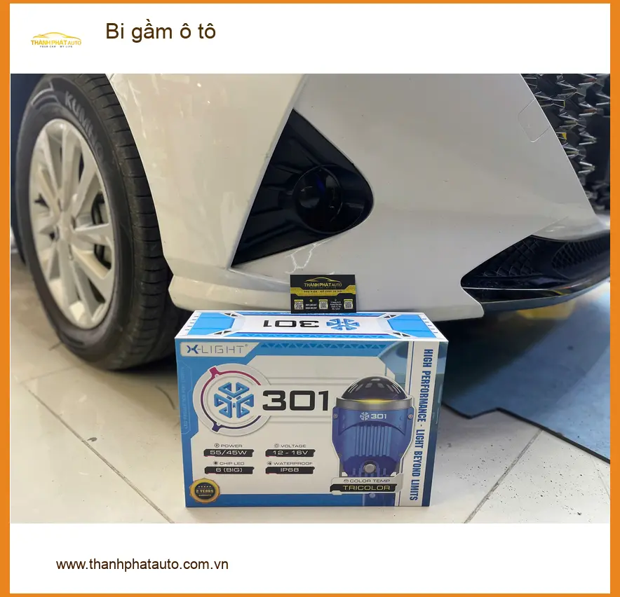 Anh Tấn lắp bi gầm ô tô cho Hyundai Santa Fe tại Quận Huyện Củ Chi ảnh thực tế 3