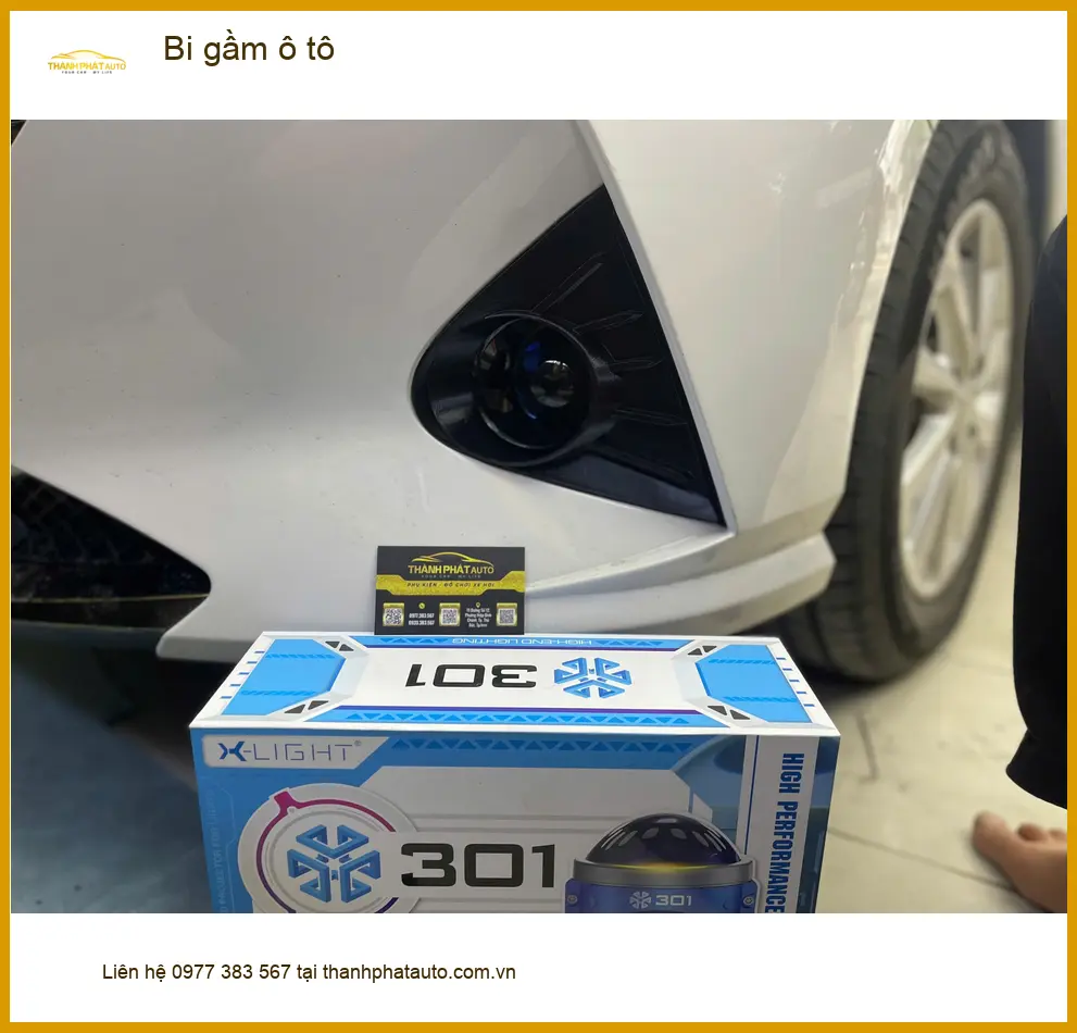 Anh Tấn lắp bi gầm ô tô cho Hyundai Santa Fe tại Quận Huyện Củ Chi ảnh thực tế 4