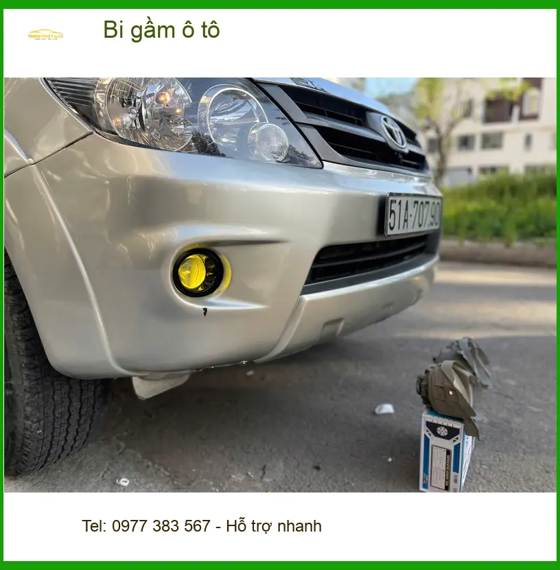 Anh Bảo lắp bi gầm ô tô cho Suzuki XL7 ở Quận 6 để tăng sáng ban đêm