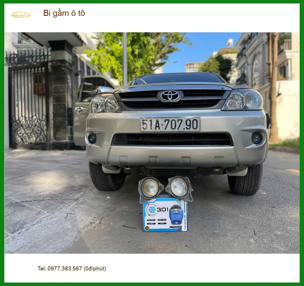 Anh Tấn độ bi gầm cho Honda CRV tại Quận Phú Nhuận để cải thiện tầm nhìn ban đêm ảnh thực tế 4