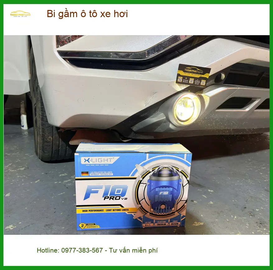 Anh Cường nâng cấp bi gầm ô tô cho Mitsubishi Xpander Quận Tân Phú ảnh thực tế 2