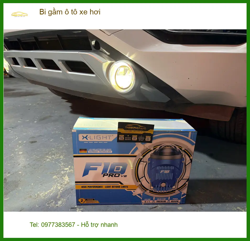 Anh Khải độ bi gầm cho Honda HR-V tại Quận 12 vì đèn zin không đủ sáng ảnh thực tế 3