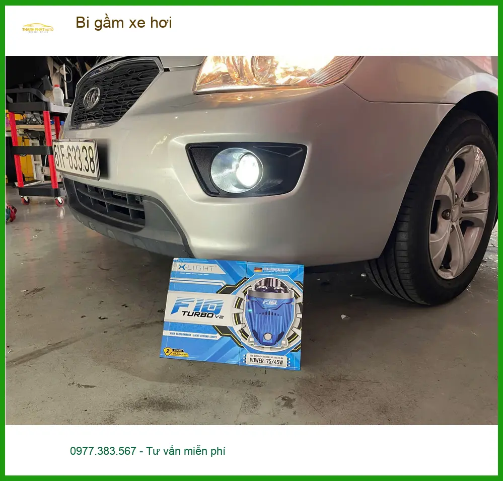Anh Tùng độ bi gầm xe hơi Hyundai Santa Fe tại Quận 2 uy tín ảnh thực tế 2