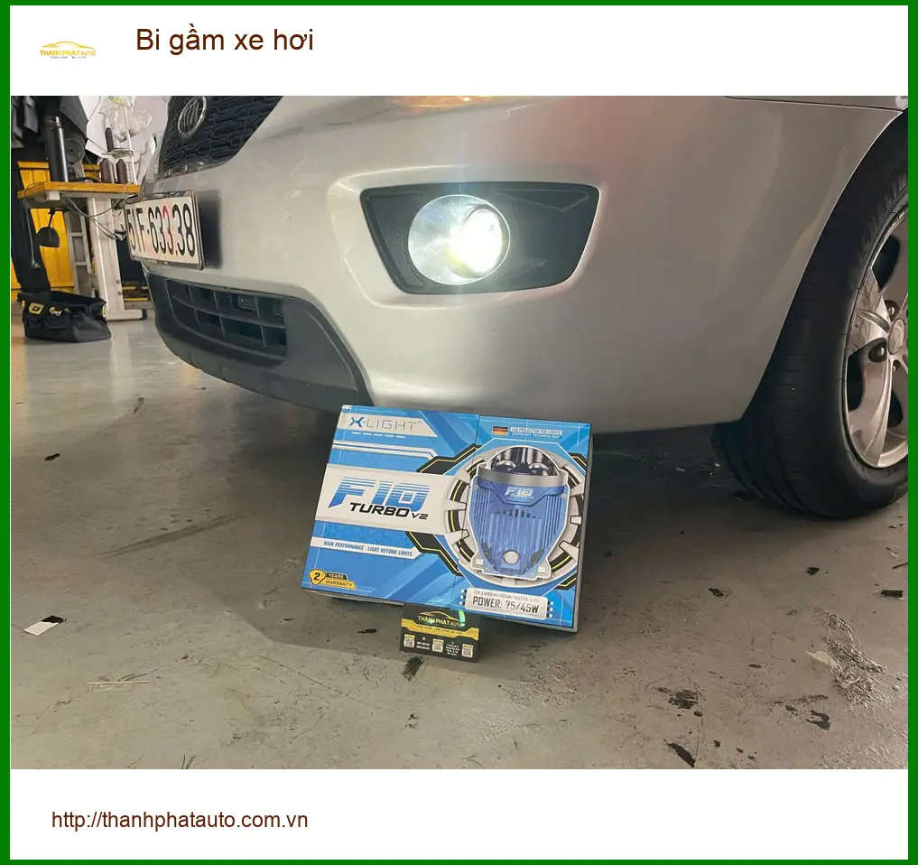 Anh Tùng độ bi gầm xe hơi Hyundai Santa Fe tại Quận 2 uy tín ảnh thực tế 3