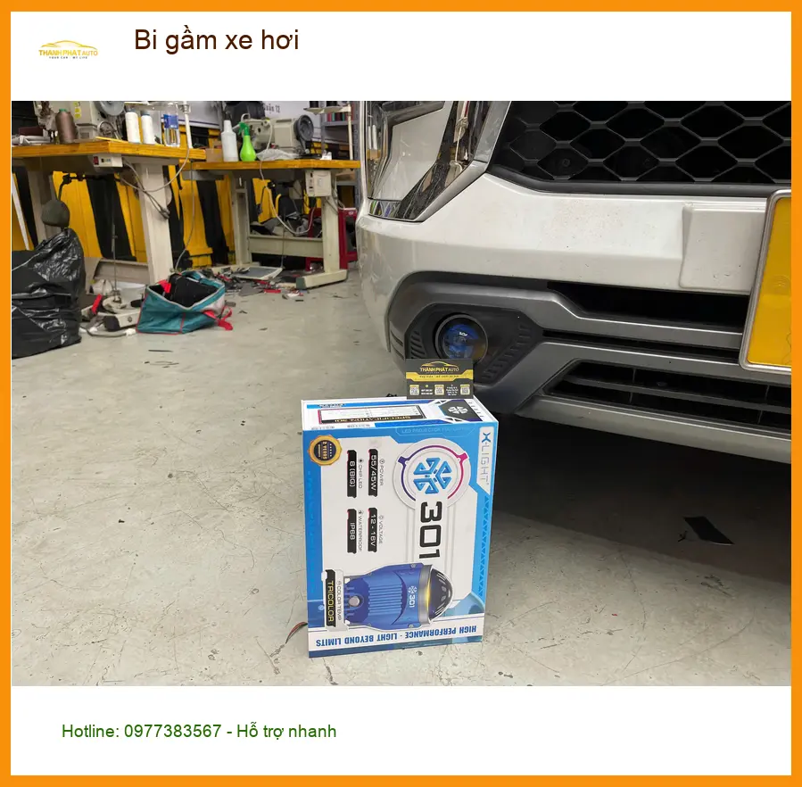 Anh Nhật lắp bi gầm xe hơi Honda CRV tại Quận 9 vì đèn zin không đủ sáng đi đêm. ảnh thực tế 5