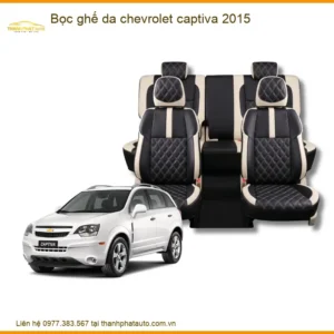Bọc Ghế Da Chevrolet Captiva 2015 - Địa Chỉ Lắp Đặt Uy Tín TPHCM