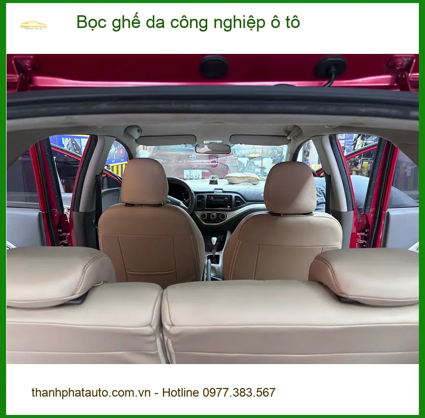 Anh Vĩnh bọc ghế da công nghiệp Hyundai Creta tại Quận 3 ảnh thực tế 4