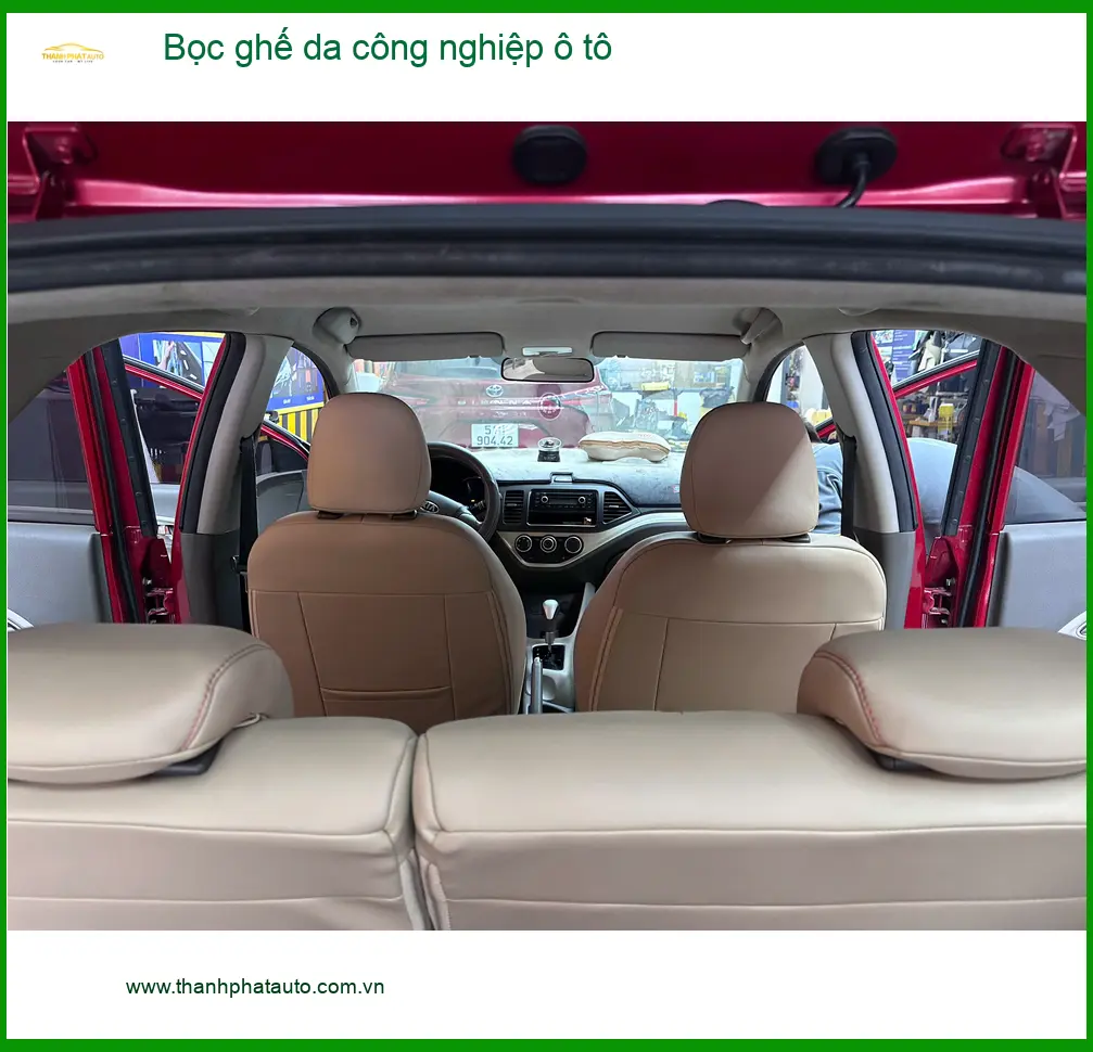 Anh Minh Hyundai Accent bọc ghế da công nghiệp ô tô Quận Gò Vấp