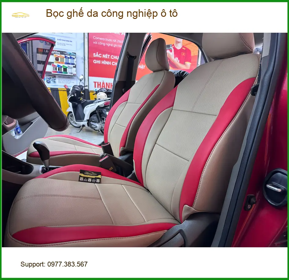 Anh Minh Hyundai Accent bọc ghế da công nghiệp ô tô Quận Gò Vấp ảnh thực tế 4