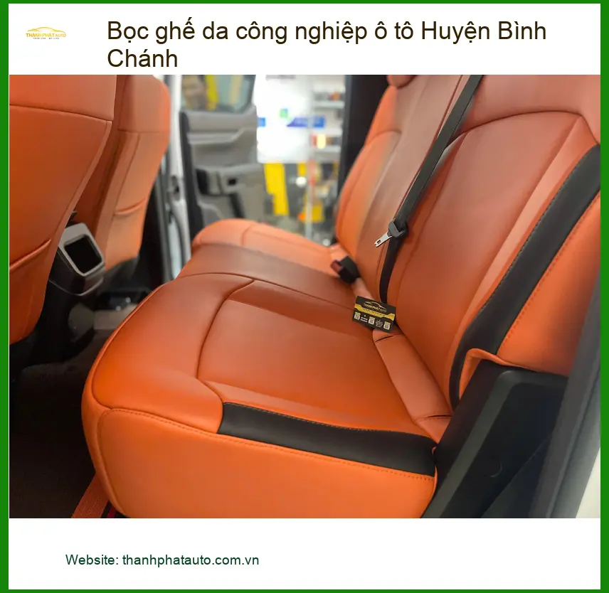 Nơi Bọc Ghế Da ghế da công nghiệp ô tô Huyện Bình Chánh - Giá Tốt TPHCM ảnh thực tế 3