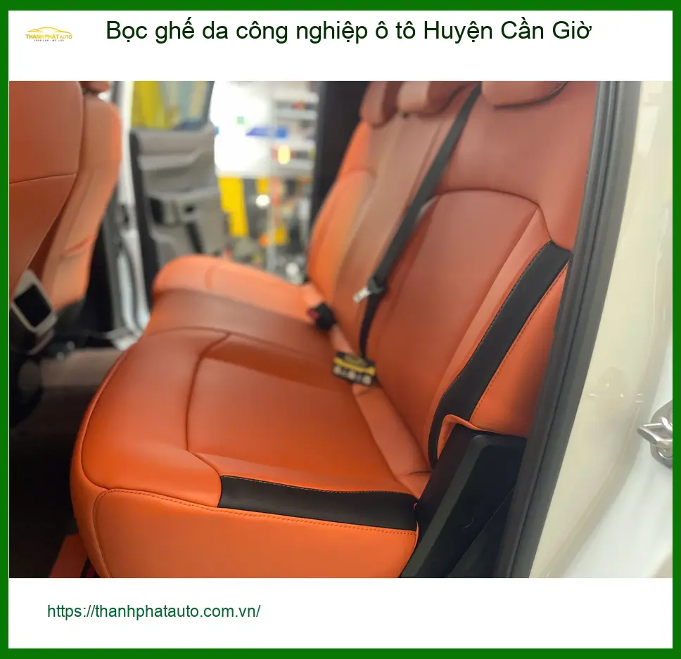 Nơi Bọc Ghế Da ghế da công nghiệp ô tô Huyện Cần Giờ - Giá Tốt TPHCM ảnh thực tế 2