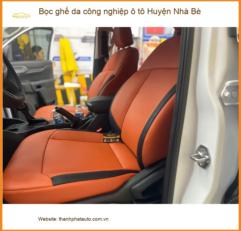 Trung Tâm Bọc Ghế Da Công Nghiệp Ô Tô Huyện Nhà Bè - Lắp Đặt Uy Tín TPHCM ảnh thực tế 3