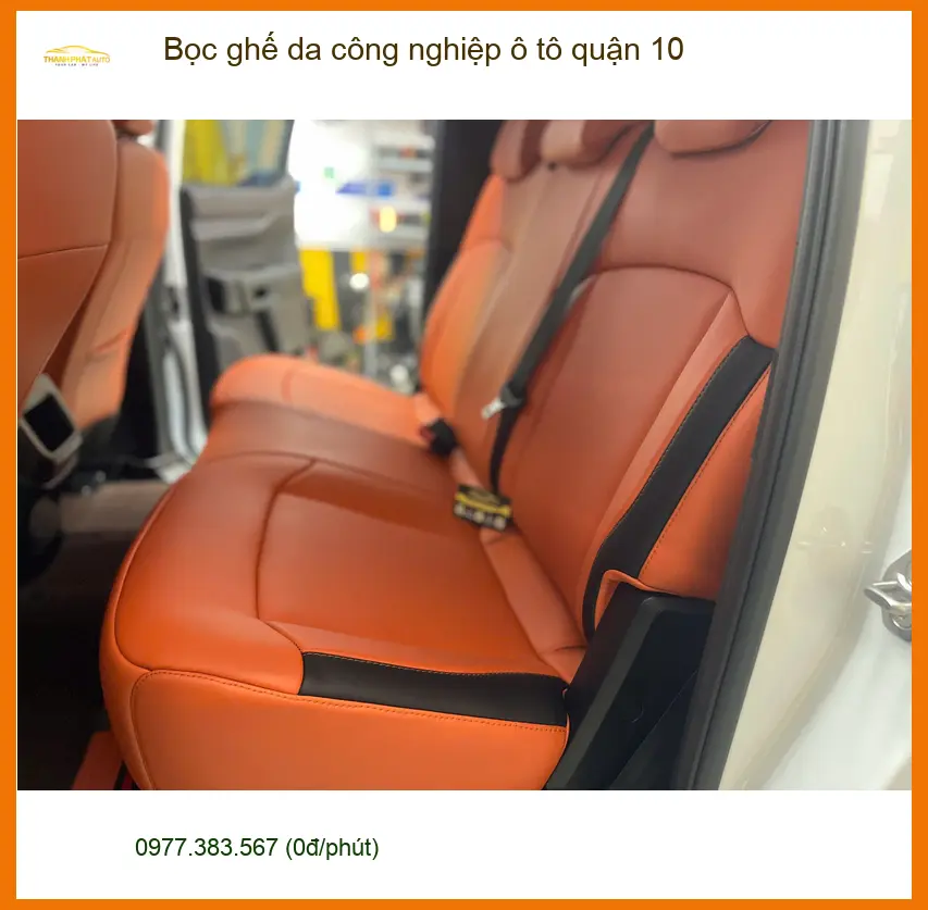 Nơi Bọc Ghế Da ghế da công nghiệp ô tô quận 10 - Giá Tốt TPHCM