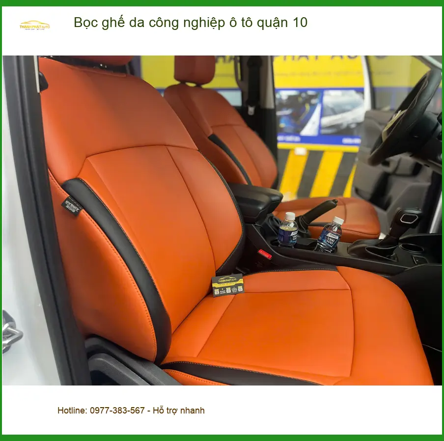 Nơi Bọc Ghế Da ghế da công nghiệp ô tô quận 10 - Giá Tốt TPHCM ảnh thực tế 3