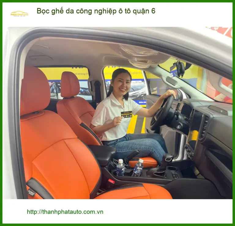 Trung Tâm Bọc Ghế Da ghế da công nghiệp ô tô quận 6 - Giá Tốt TPHCM