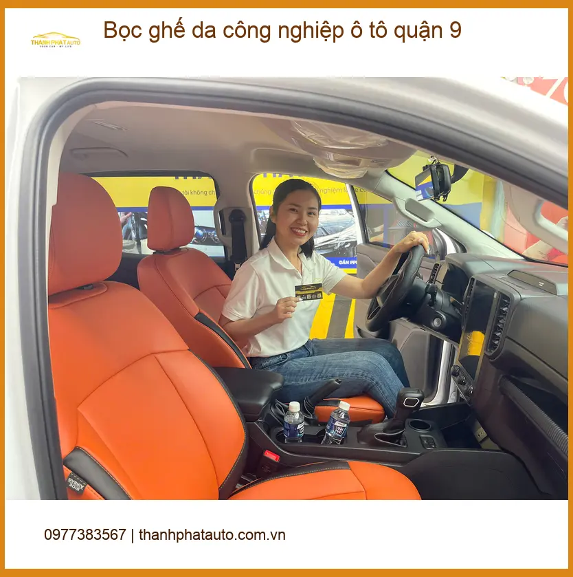 Trung Tâm Bọc Ghế Da ghế da công nghiệp ô tô quận 9 - Thi Công Chuyên Nghiệp ảnh thực tế 2