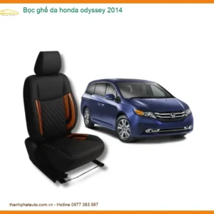 Bọc ghế da Honda Odyssey 2014 - Trung Tâm Lắp Đặt Uy Tín TPHCM