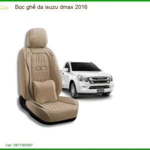Bọc Ghế Da Isuzu Dmax 2016 - Trung Tâm Nâng Cấp Chính Hãng TPHCM