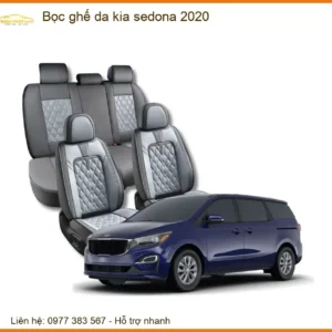 Bọc ghế da Kia Sedona 2020 - Địa Chỉ Lắp Đặt Ghế Da Cao Cấp Uy Tín TPHCM