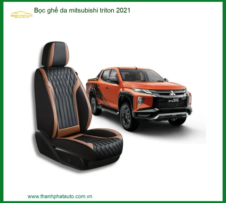 Bọc Ghế Da Mitsubishi Triton 2021 - Trung Tâm Lắp Đặt Uy Tín TPHCM