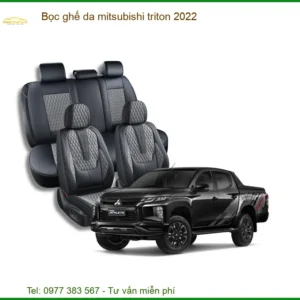 Bọc Ghế Da Cao Cấp Mitsubishi Triton 2022 - Địa Chỉ Lắp Đặt Uy Tín TPHCM