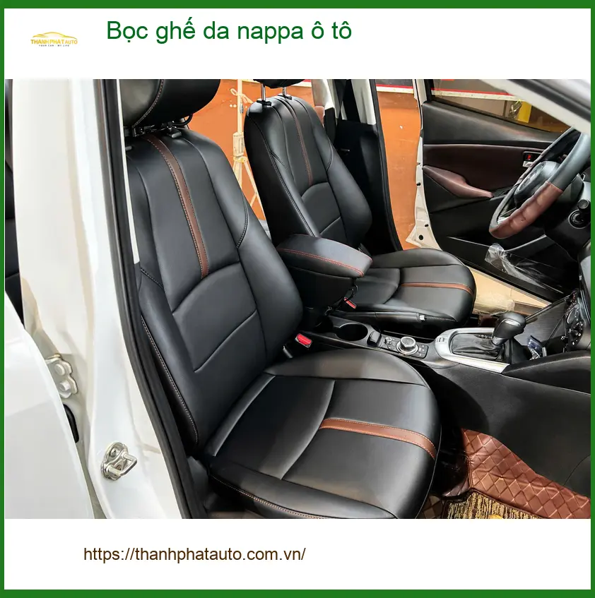 Chị Thảo bọc ghế da nappa ô tô Mazda CX-5 tại Quận 2 để nội thất luôn sang trọng ảnh thực tế 3