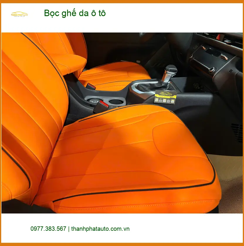 Anh Khang bọc ghế da ô tô Suzuki XL7 tại Cần Giờ để nội thất luôn mới. ảnh thực tế 3