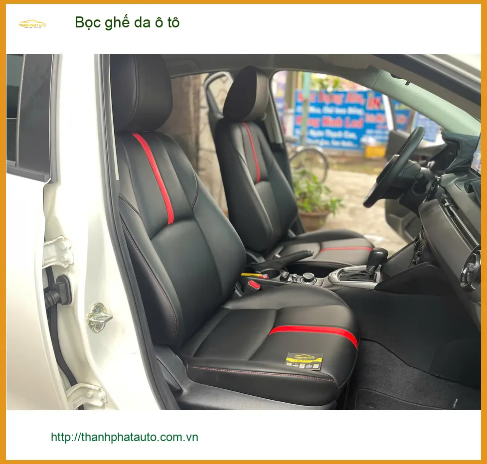 Cô Thảo bọc ghế da ô tô Mazda CX-5 tại Quận 2 để nâng tầm không gian nội thất xe ảnh thực tế 4