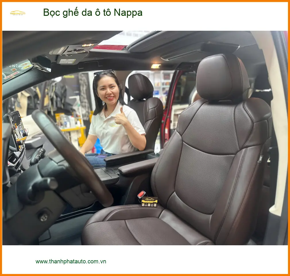 Anh Bách bọc ghế da Nappa cho Hyundai Creta tại Củ Chi nâng tầm nội thất ảnh thực tế 2
