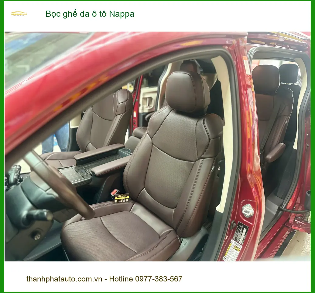 Anh Bách bọc ghế da Nappa cho Hyundai Creta tại Củ Chi nâng tầm nội thất ảnh thực tế 3