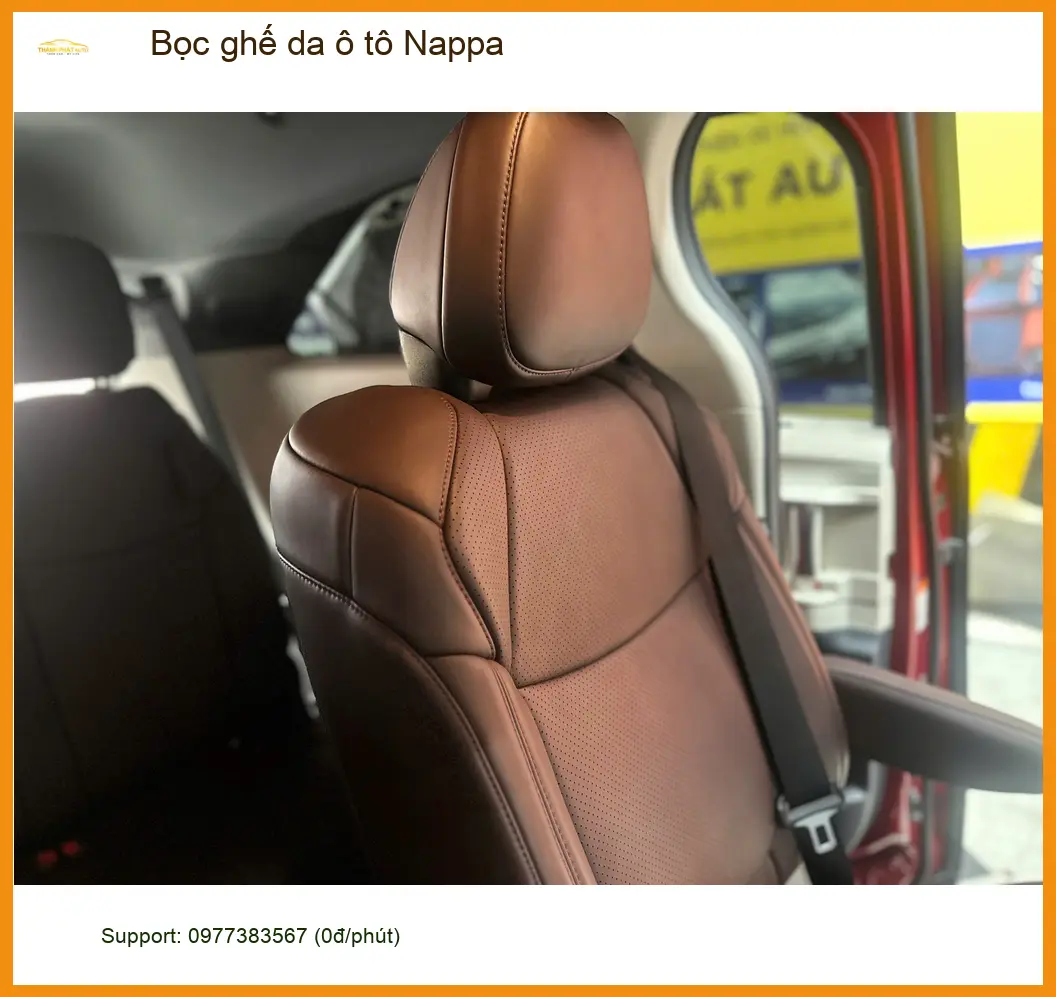 Anh Tấn bọc ghế da Nappa cho Mazda 3 tại Quận 12 để nội thất xe thêm sang trọng ảnh thực tế 2