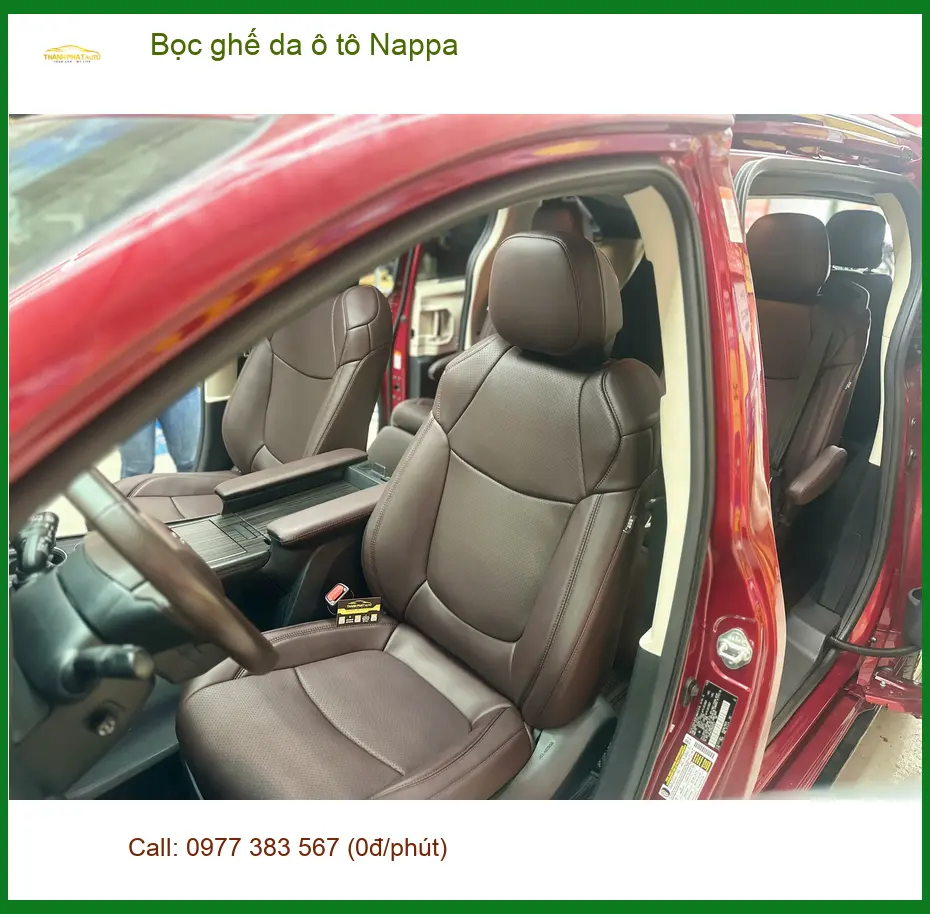 Anh Phước bọc ghế da Nappa cho Honda CRV tại Hóc Môn để nâng tầm nội thất ảnh thực tế 4