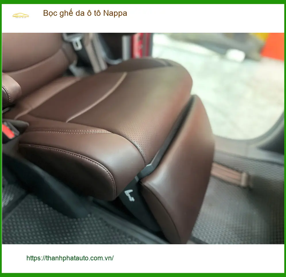 Anh Phước bọc ghế da Nappa cho Honda CRV tại Hóc Môn để nâng tầm nội thất ảnh thực tế 5