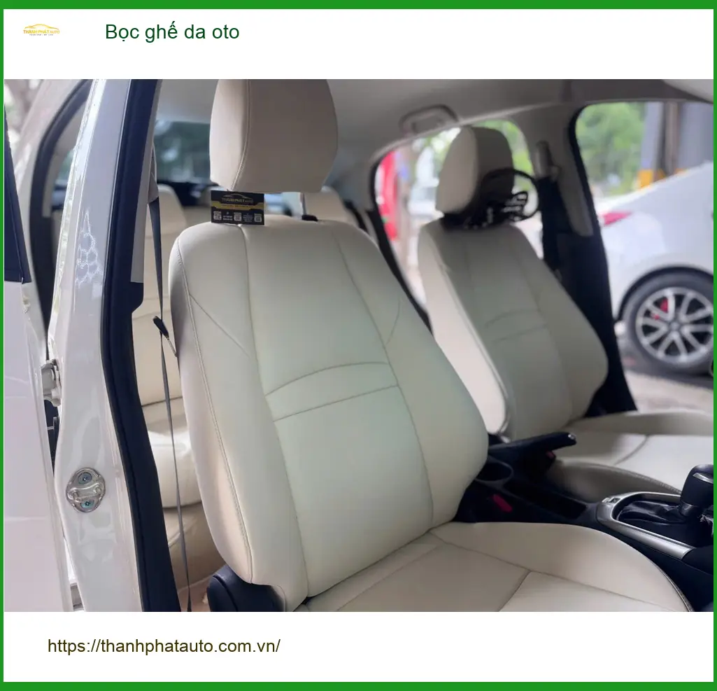 Anh Quý bọc ghế da ô tô Mazda CX-5 tại Thủ Đức để nội thất thêm đẳng cấp ảnh thực tế 2