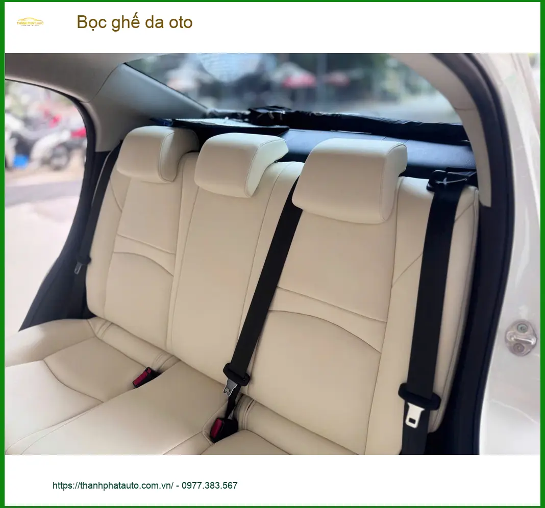 Anh Quý bọc ghế da ô tô Mazda CX-5 tại Thủ Đức để nội thất thêm đẳng cấp ảnh thực tế 3