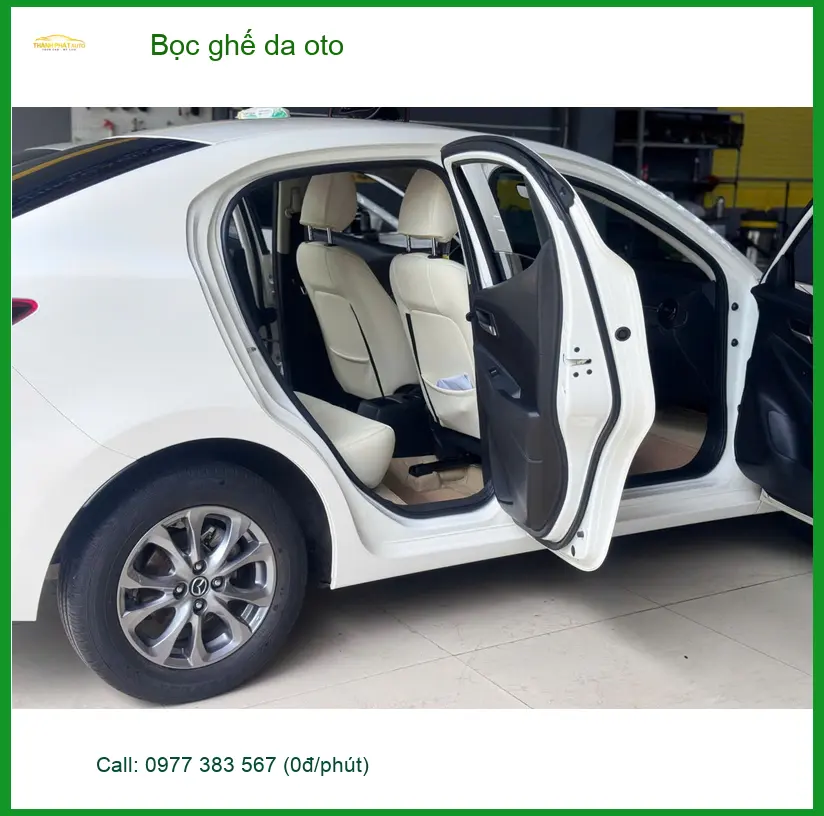Anh Quý bọc ghế da ô tô Mazda CX-5 tại Thủ Đức để nội thất thêm đẳng cấp ảnh thực tế 4