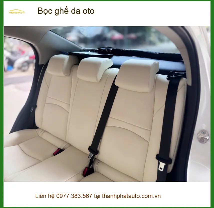 Bác Trí bọc ghế da ô tô Kia Carnival tại Hóc Môn để nâng tầm không gian xe