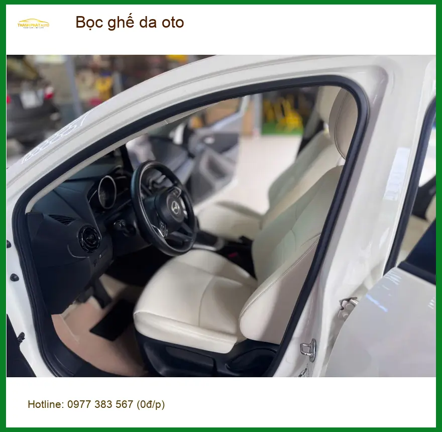 Bác Trí bọc ghế da ô tô Kia Carnival tại Hóc Môn để nâng tầm không gian xe ảnh thực tế 2
