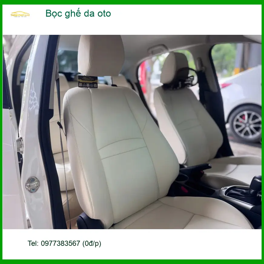 Bác Trí bọc ghế da ô tô Kia Carnival tại Hóc Môn để nâng tầm không gian xe ảnh thực tế 3