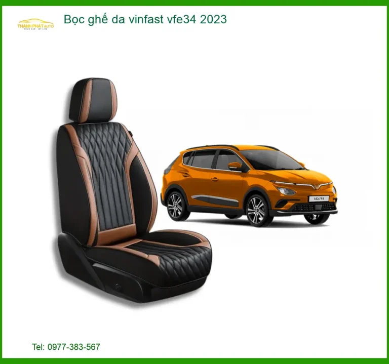Bọc ghế da VinFast VF e34 2023 - Trung Tâm Nâng Cấp Chính Hãng TPHCM