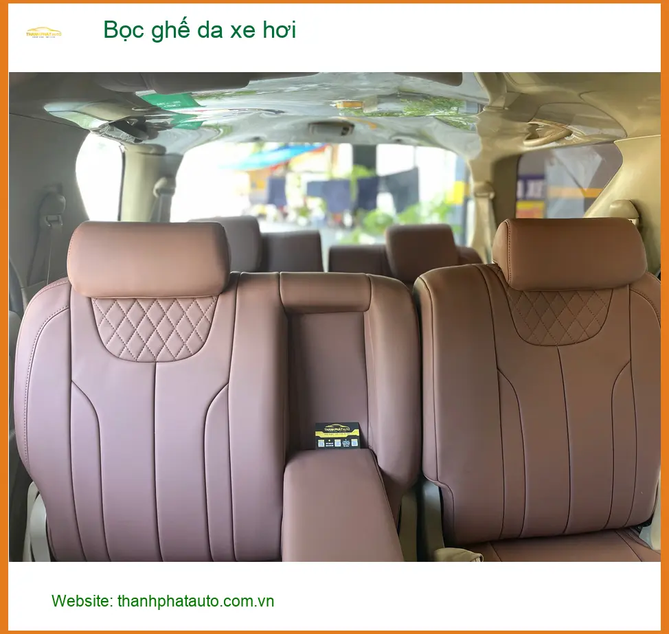 Anh Tú bọc ghế da xe hơi Kia K3 tại Quận 9 để nội thất thêm sang trọng ảnh thực tế 3
