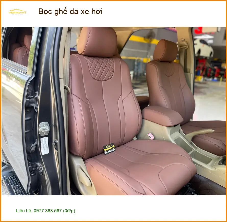 Anh Quang bọc ghế da xe Hyundai Creta tại Quận Tân Phú để nội thất xe thêm phần sang trọng ảnh thực tế 4