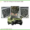 Cách Âm Chống Ồn Ford Transit 2009 - Trung Tâm Lắp Đặt Uy Tín TPHCM